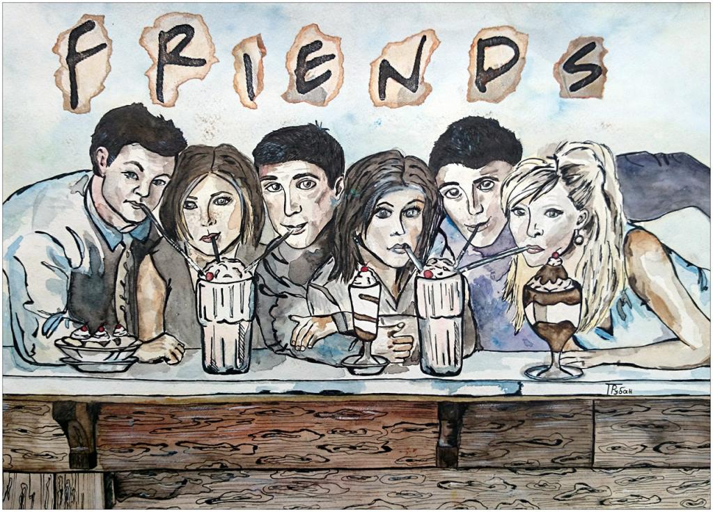 Illustration de la série «Friends»/aquarelle, encre de Chine

Tatiana Ruban, 16 ans, atelier artistique ACQUA, Slavutich, Ukraine