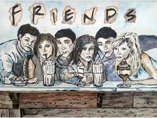 Illustration de la série «Friends»/aquarelle, encre de Chine

Tatiana Ruban, 16 ans, atelier artistique ACQUA, Slavutich, Ukraine